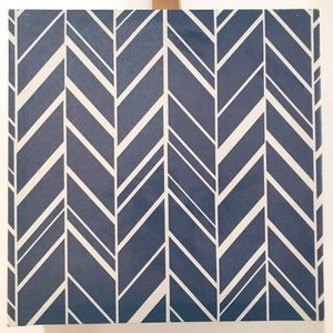 🌱 5 for $30 12”x12 Grey Geometric Wall Art Picture Canvas Colorblock Boho Decor